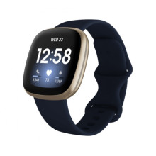 Fitbit Versa 3 Midnight/Soft Gold Aluminum (FB511GLNV)