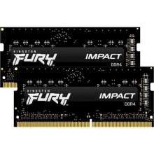 Kingston FURY 64 GB (2x32GB) SO-DIMM DDR4 3200 MHz Impact (KF432S20IBK2/64)