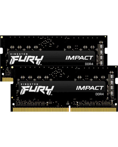 Kingston FURY 64 GB (2x32GB) SO-DIMM DDR4 3200 MHz Impact (KF432S20IBK2/64)