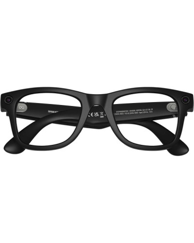 Ray-Ban Meta Wayfarer Standard - Matte Black / Clear to Graphite Green Transitions (RW4006 601S1M 50-22)