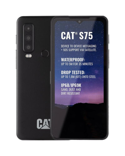 CAT S75 6/128GB Black