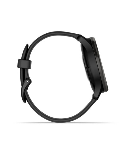Garmin Vivomove Trend Slate S. Steel Bezel with Black Case and S. Band (010-02665-00)