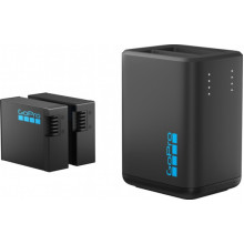 Зарядний пристрій + 2 акумулятора GoPro Dual Battery Charger + Battery 2 шт. Hero 13 (AEDBD-201-EU)