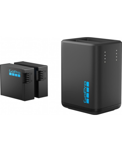 Зарядний пристрій + 2 акумулятора GoPro Dual Battery Charger + Battery 2 шт. Hero 13 (AEDBD-201-EU)