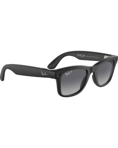 Ray-Ban Meta Wayfarer Gen 2 Large Matte Black Frame / Gradient Graphite Lenses (RW4012 601ST3 53-22)