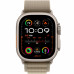 Apple Watch Ultra 2 GPS + Cellular 49mm Titanium Case with Olive Alpine Loop - Large (MRF03/MRFK3)