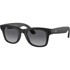 Ray-Ban Meta Wayfarer Gen 2 Large Matte Black Frame / Gradient Graphite Lenses (RW4012 601ST3 53-22)
