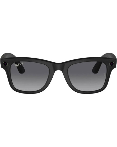 Ray-Ban Meta Wayfarer Gen 2 Large Matte Black Frame / Gradient Graphite Lenses (RW4012 601ST3 53-22)