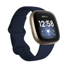 Fitbit Versa 3 Midnight/Soft Gold Aluminum (FB511GLNV)