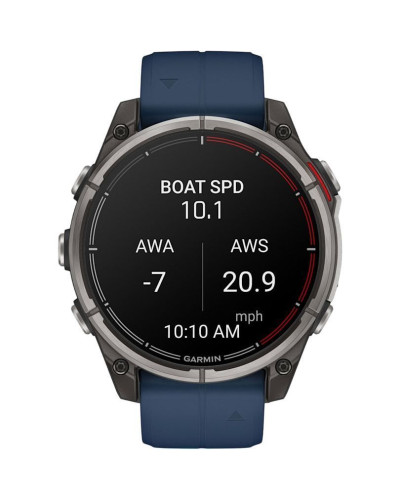 Garmin Quatix 8 47 mm AMOLED Marine GPS Smartwatch (010-02904-51)