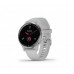 Garmin Venu 2S Silver Stainless Steel Bezel with Mist Gray Case and Silicone Band (010-02429-12/02)