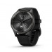 Garmin Vivomove Trend Slate S. Steel Bezel with Black Case and S. Band (010-02665-00)