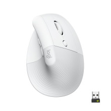 Logitech Lift Vertical Ergonomic Mouse Off-White (910-006475)
