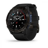 Garmin Descent Mk3i 51mm Carbon Gray DLC Titanium with Black Silicone Band (010-02752-10/11)