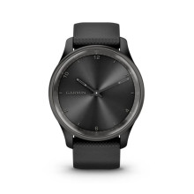 Garmin Vivomove Trend Slate S. Steel Bezel with Black Case and S. Band (010-02665-00)