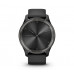 Garmin Vivomove Trend Slate S. Steel Bezel with Black Case and S. Band (010-02665-00)