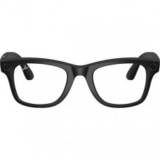 Ray-Ban Meta Wayfarer Standard - Matte Black / Clear to Graphite Green Transitions (RW4006 601S1M 50-22)