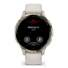 Garmin Venu 3S Soft Gold S. Steel Bezel with Ivory Case and S. Band (010-02785-04)