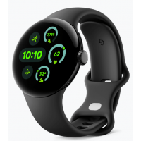 Google Pixel Watch 3 41 mm LTE Matte Black Aluminum Case/Obsidian Active Band