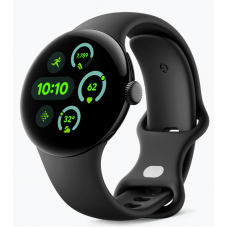 Google Pixel Watch 3 41 mm LTE Matte Black Aluminum Case/Obsidian Active Band
