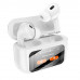 TWS Headset HOCO EW72 LCD ANC (white)