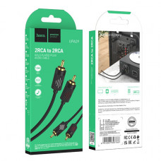 Hi-Fi Cable Hoco UPA29 2RCA=>2RCA (1.5m) (black)