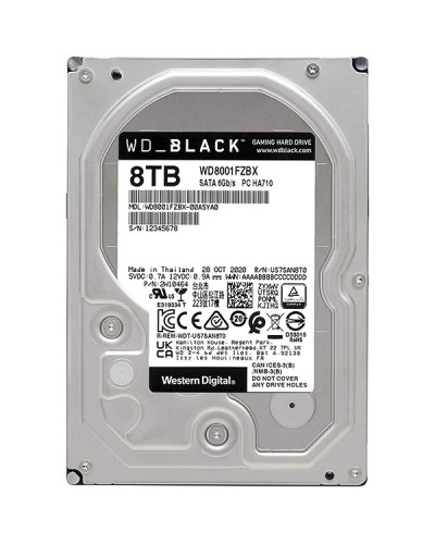 WD Black Performance 8 TB (WD8001FZBX)