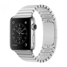 Apple Watch Series 2 42mm Stainless Steel Case with Stainless Steel Link Bracelet Band (MNPT2)