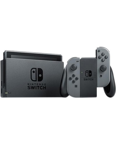 Nintendo Switch with Gray Joy Con