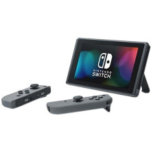 Nintendo Switch with Gray Joy Con