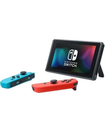 Nintendo Switch with Neon Blue and Neon Red Joy-Con (045496452629)