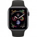 Apple Watch Series 4 GPS + LTE 40mm Black Steel w. Black Milanese l. Black Steel (MTUQ2)