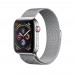 Apple Watch Series 4 GPS + LTE 44mm Steel w. Milanese l. Steel (MTV42)
