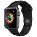 Apple Watch Series 3 GPS 38mm Space Gray with Black Sport Band (MTF02)