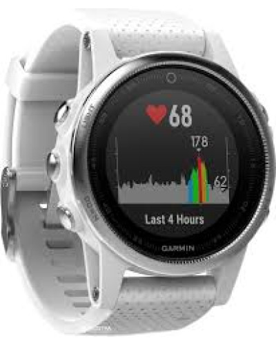 Garmin fenix 5S White with Carrara White Band (010-01685-00)