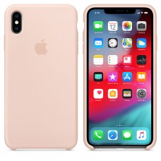Apple iPhone XS Max Silicone Case - Pink Sand (MTFD2)