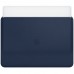 Apple Leather Sleeve for 15" MacBook Pro – Midnight Blue (MRQU2)