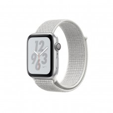 Apple Watch Nike + Series 4 GPS 44mm Silver Alum. w. Summit White Nike Sport l. Silver Alum. (MU7H2)