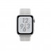 Apple Watch Nike+ Series 4 GPS 44mm Silver Alum. w. Summit White Nike Sport l. Silver Alum. (MU7H2)