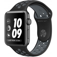 Apple Watch Series 2 Nike+ 42mm Space Gray Aluminum Case with BlackCool Gray Nike Sport Band (MNYY2)